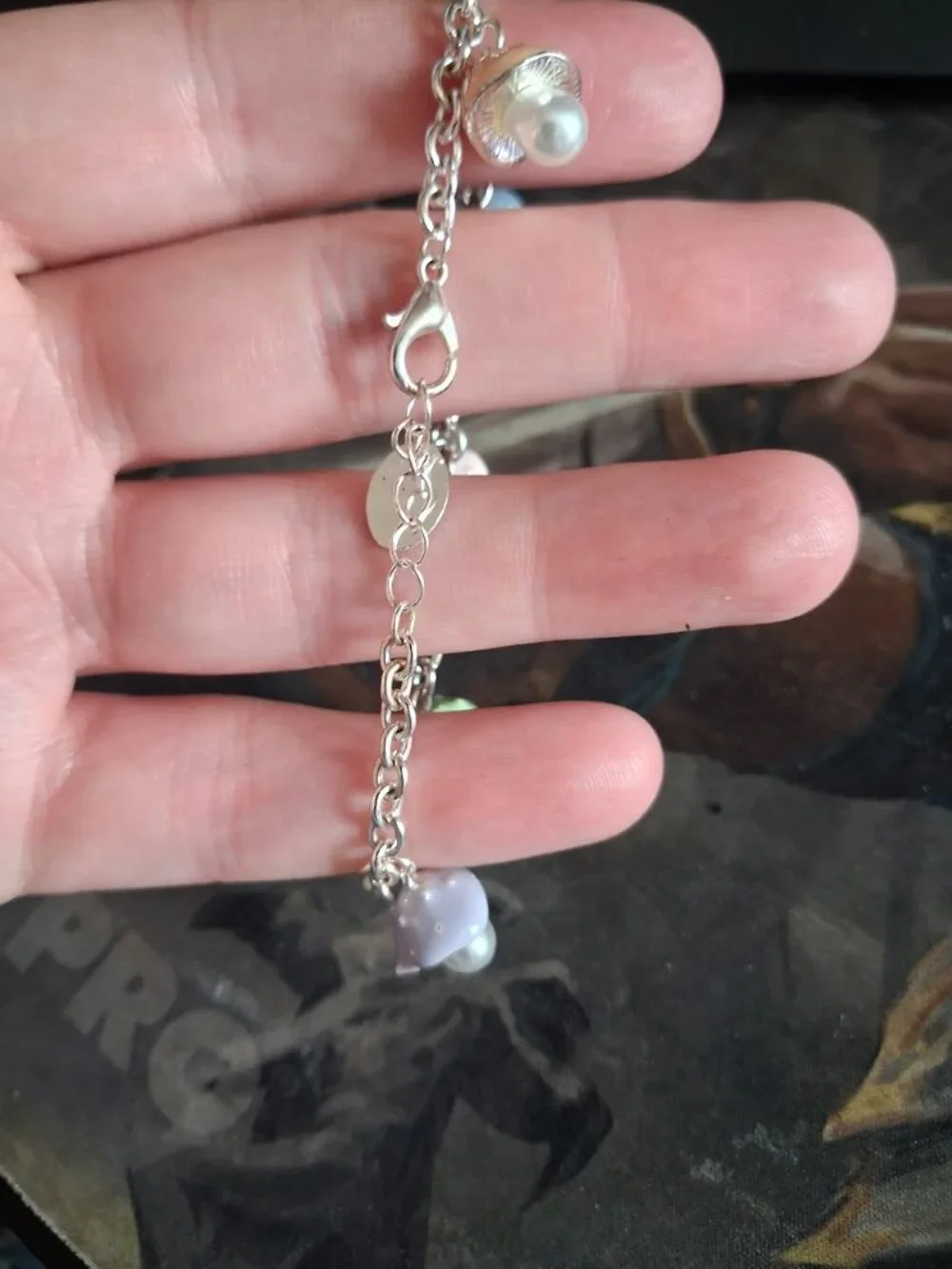 Claires silver toned